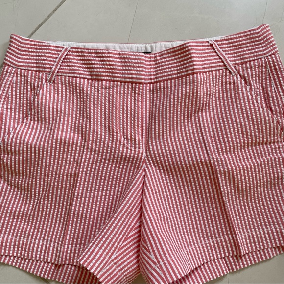 J.Crew Factory Seersucker Shorts - Picture 1 of 8